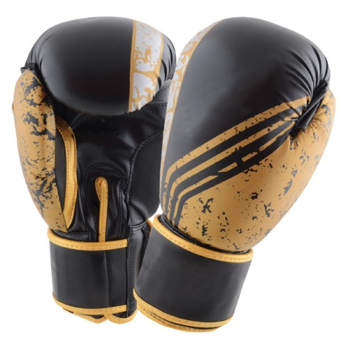 Black and gold Grant boxing gloves